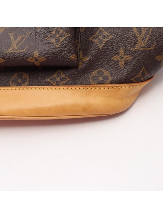 Louis Vuitton Backpack Montsouris GM Monogram Canvas Leather main image 4